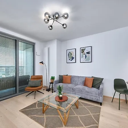 Apartment Eurovea Tower Downtown View, Parking Pressburg